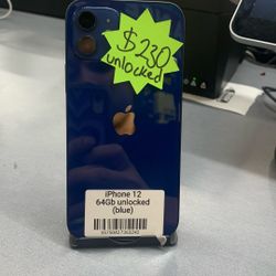 iPhone 12 64GB Unlocked Teléfono Desbloqueado Para Cualquier Compańia