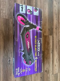 Girls electric scooter