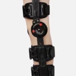 PopieL Brace Joint Stabilizer for Knee Orthosis, Hinged Rom Knee Brace for Left or Right Leg, Knee Immobilizer for Osteoarthritis, Meniscus Tear, Orth
