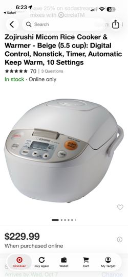 Zojirushi Micom Rice Cooker & Warmer