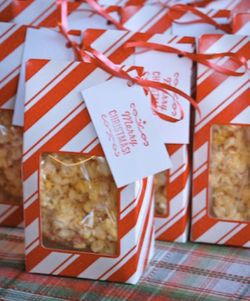 Holidays kettle corn popcorn