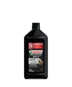 CASTROL Transmax ATF+4 Automatic Transmission Fluid, 1 qt.