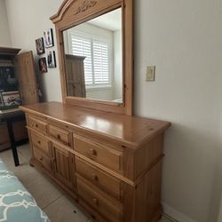 Bureau With Mirror $250