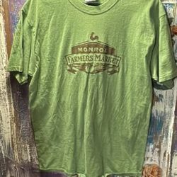 FARMERS MARKET TSHIRT LADIES LARGE LIKE NEW SMOKE FREE