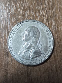 1802 Marquis Cornwallis "Peace of Amiens" white medal