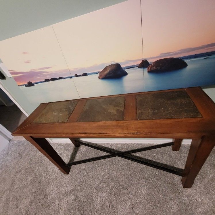 Wood Sofa Table
