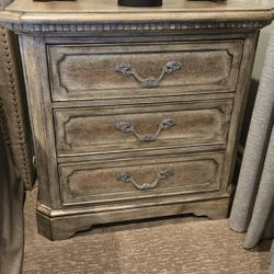 Hooker Side Table With 3 Drawers