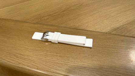 ~100x White Silicone 18mm Watch Bands w/Spring Bar