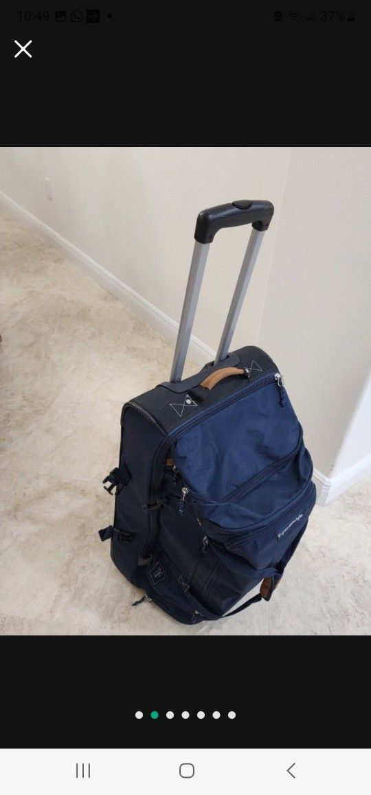 Foldable Rolling Wheeled Duffle. Luggage 