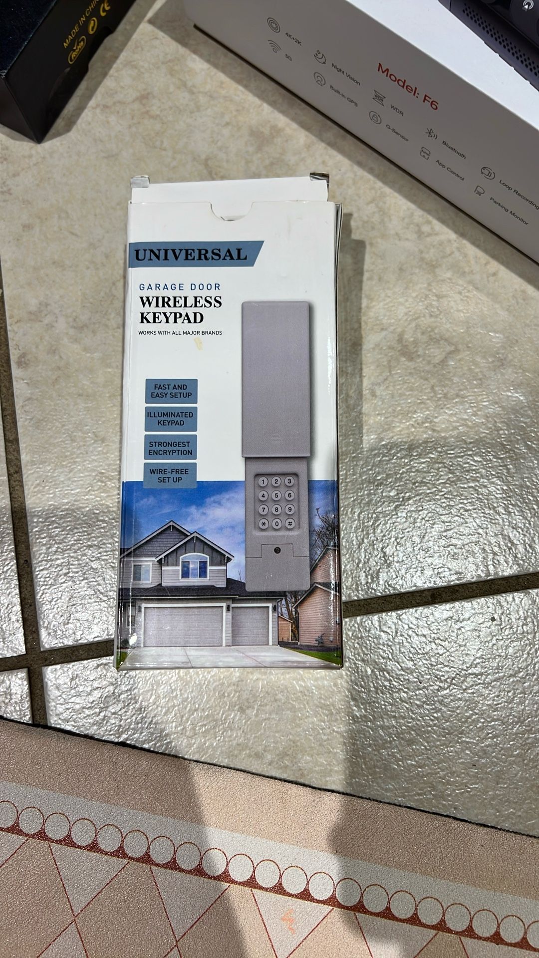 Wireless keypad