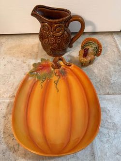 Brand New, Crate & Barrel Fall/Thanksgiving Items.