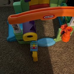 Little Tikes Play Gym House Slide Baby Toddler 