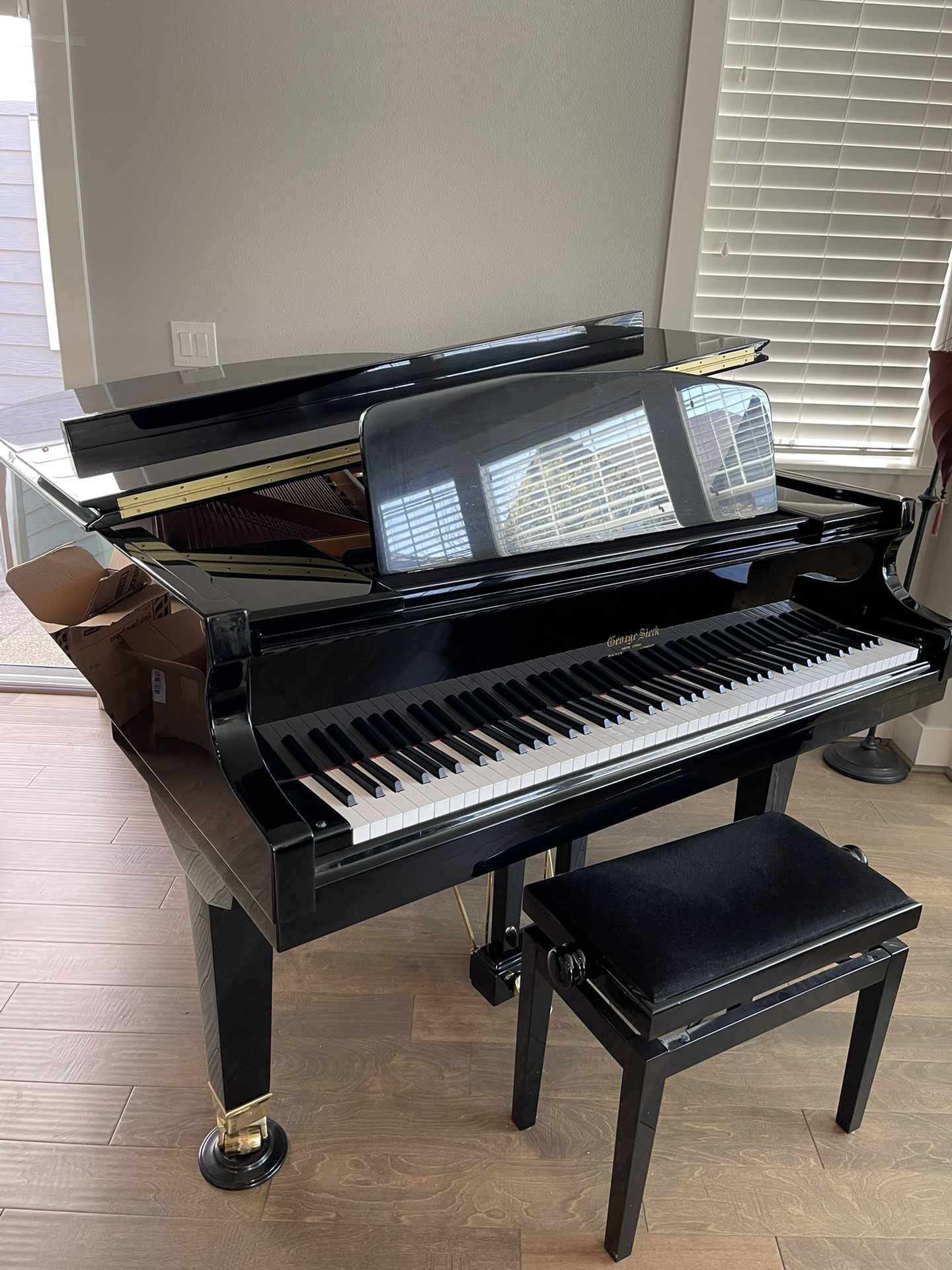 George Steck GS-72 Baby Grand Piano