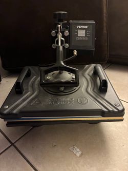 Vevor 12x15 Heat press with two rolls of vinyls