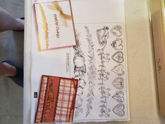 Seasons Borders Stamps