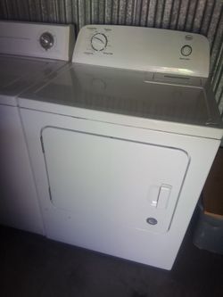 Roper washer and dryer