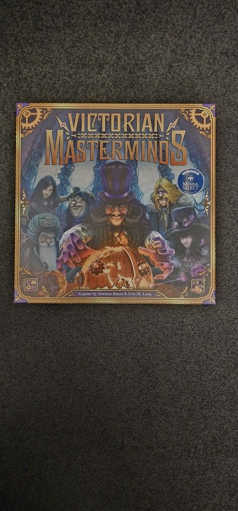 Victorian Masterminds Board Game Cmon Eric Lang