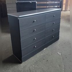 Eight drawers dresser with rails / 8 drawers dresser with rails