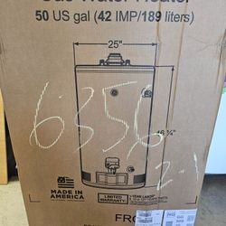 Brand New 50 Gallon GE Water Heater 