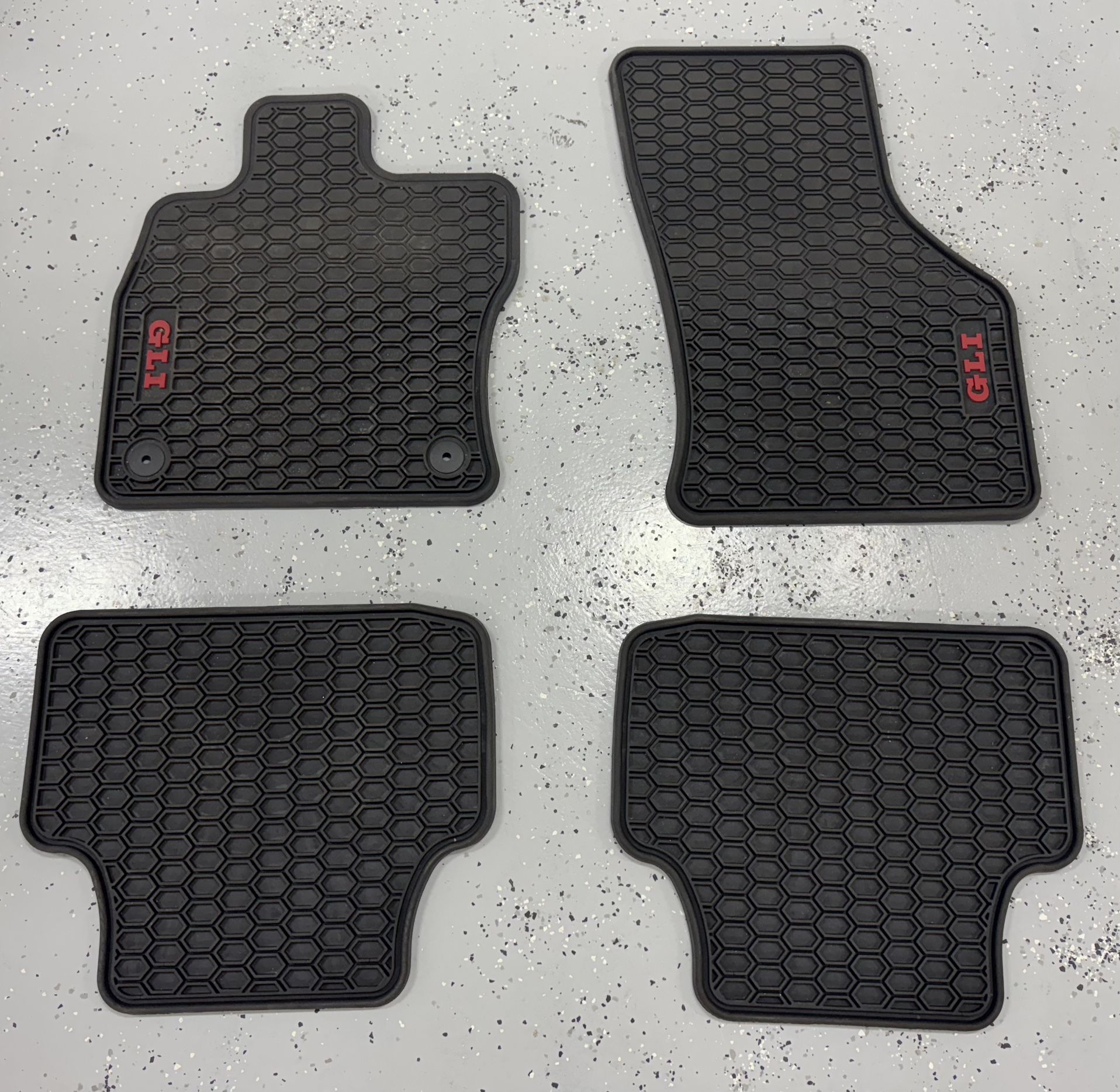 VW Jetta GLI Rubber Floor Mats