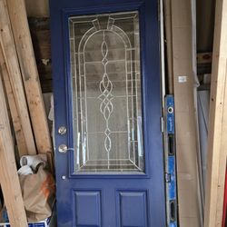 Prehung Fiberglass 32 X 80 Exterior Door