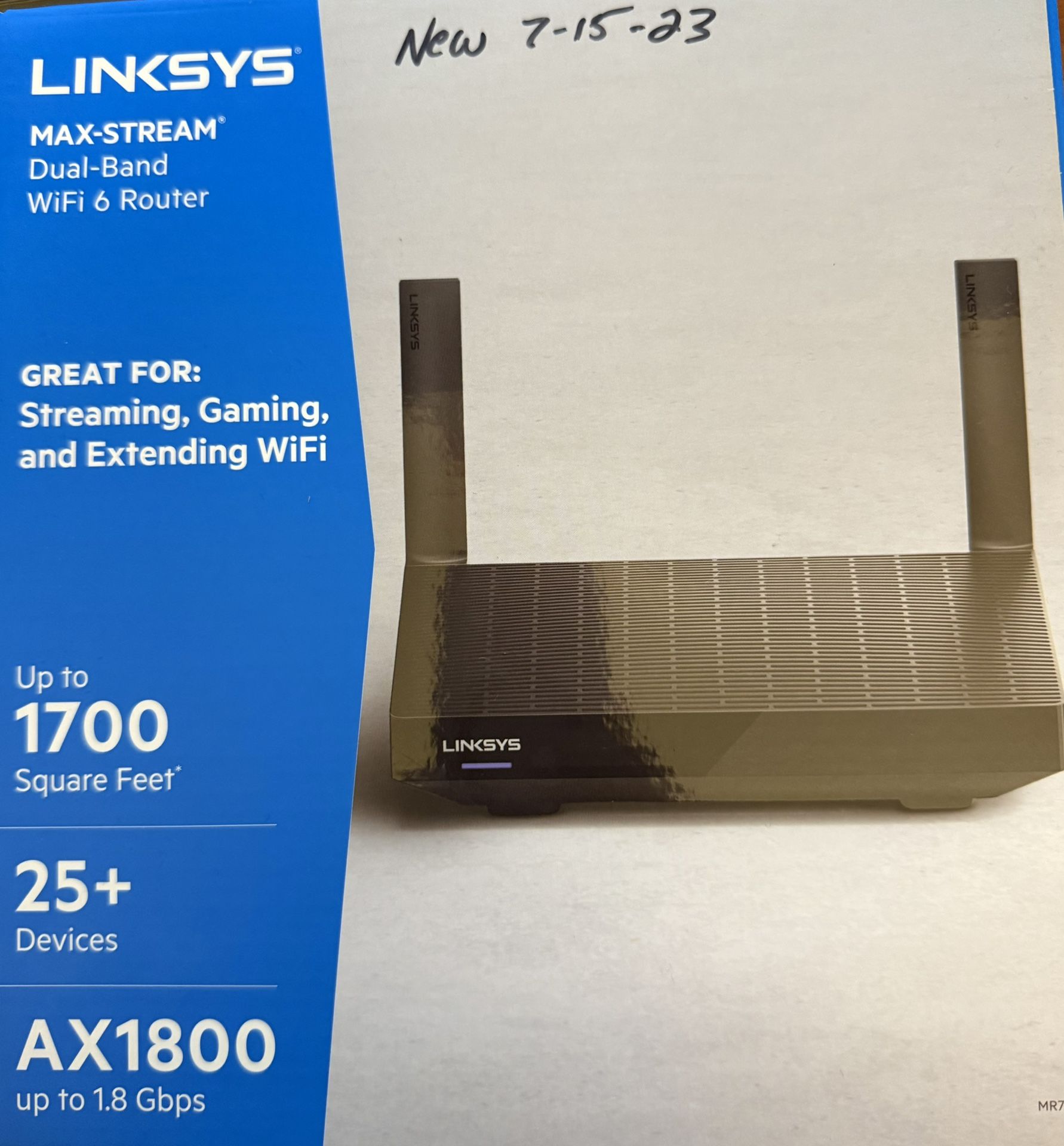 Linksys Max-Stream MR7350 Wi-fi 6 Mesh Router