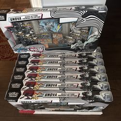 Unova heavy hitters premium collection box 12 pack pokemon cards