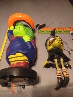 Vintage Witch Collectibles Excellent Shape