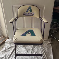 Vintage 1999 Diamond Backs Fold Chair