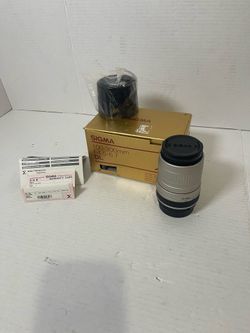 Sigma 100-300mm F4.5-6.7 UC Telephoto Zoom Lens for Pentax NEW