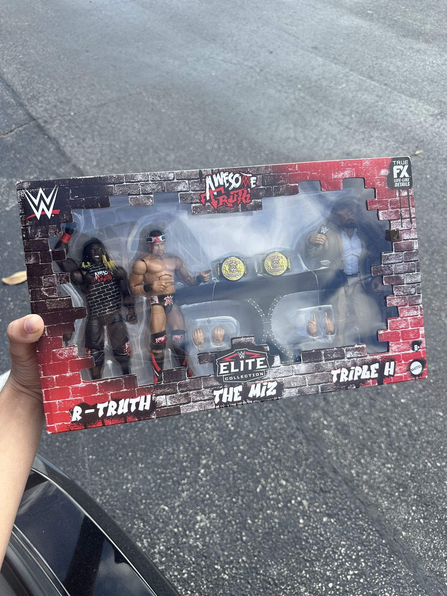 The Miz R-truth Triple H 3 Pack
