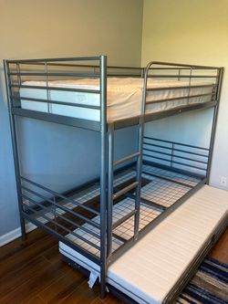 IKEA Bunk Bed with Trundle