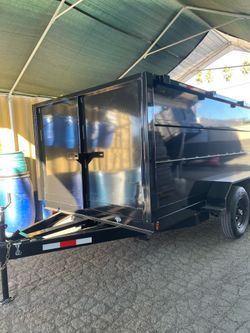 Smooth dump trailer in stock