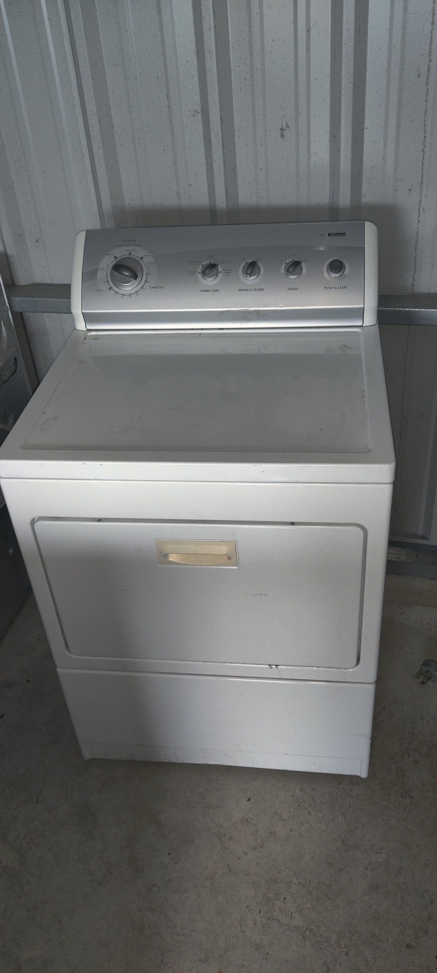 Kenmore washer and electric dryer $300