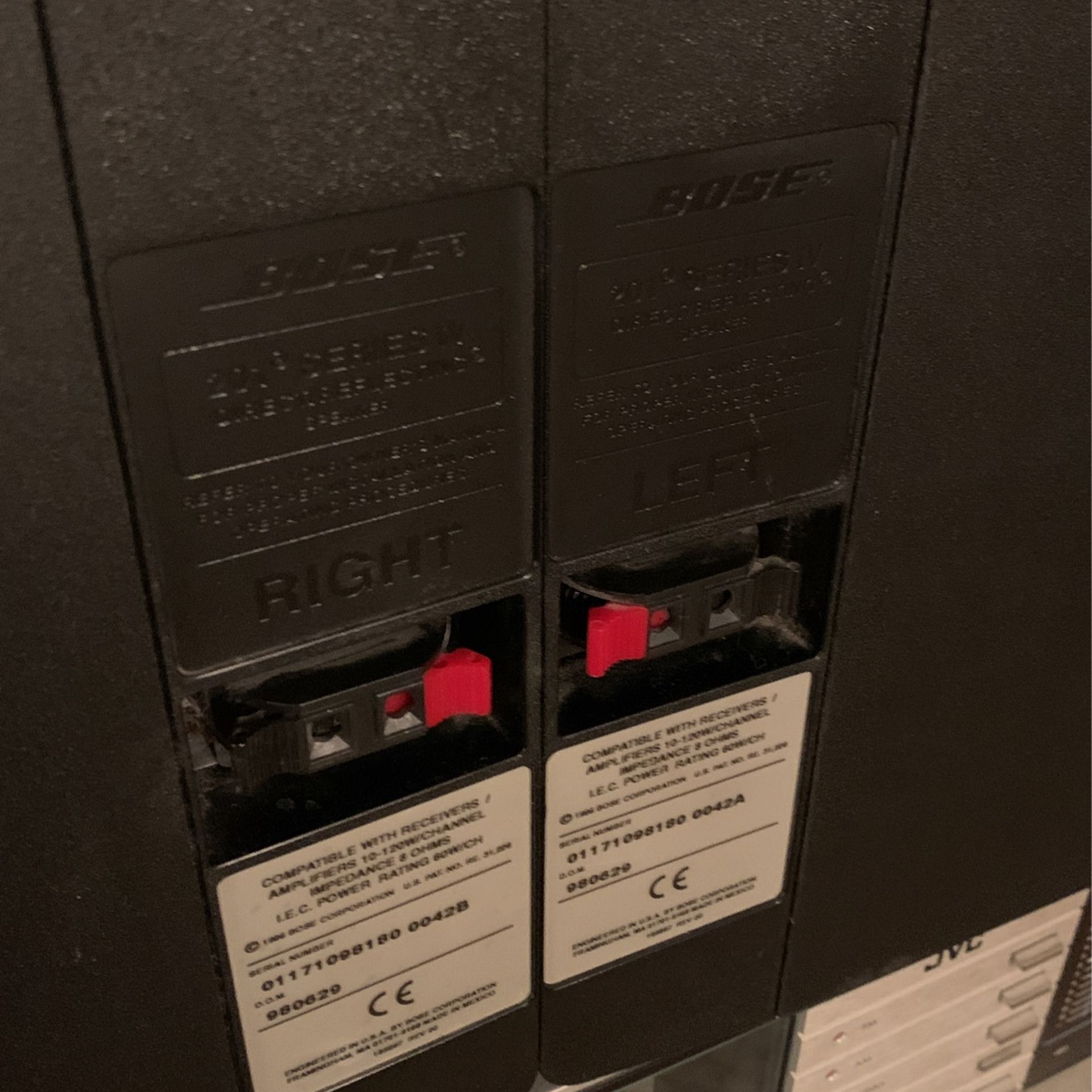 Bose 201 Series IV Direct Reflecting Black 6.5" 2Way Bookshelf