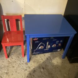 Kids Wood Table And Chair