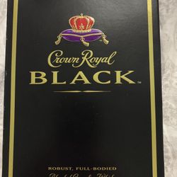 Crown Royal Black- TRADE ONLY 