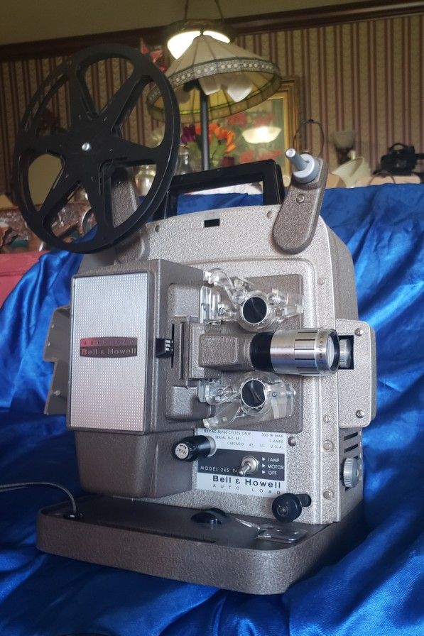 Vintage Bell And Howell 8mm Movie Projector