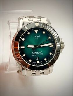 Tissot Seastar 1000 Powermatic 80 | Emerald Green Gradient Dial