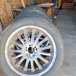 Tires And Rims Decent Condition