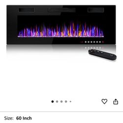 60” Electric Fire Place 
