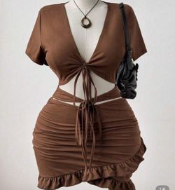 Brown Summer Dress