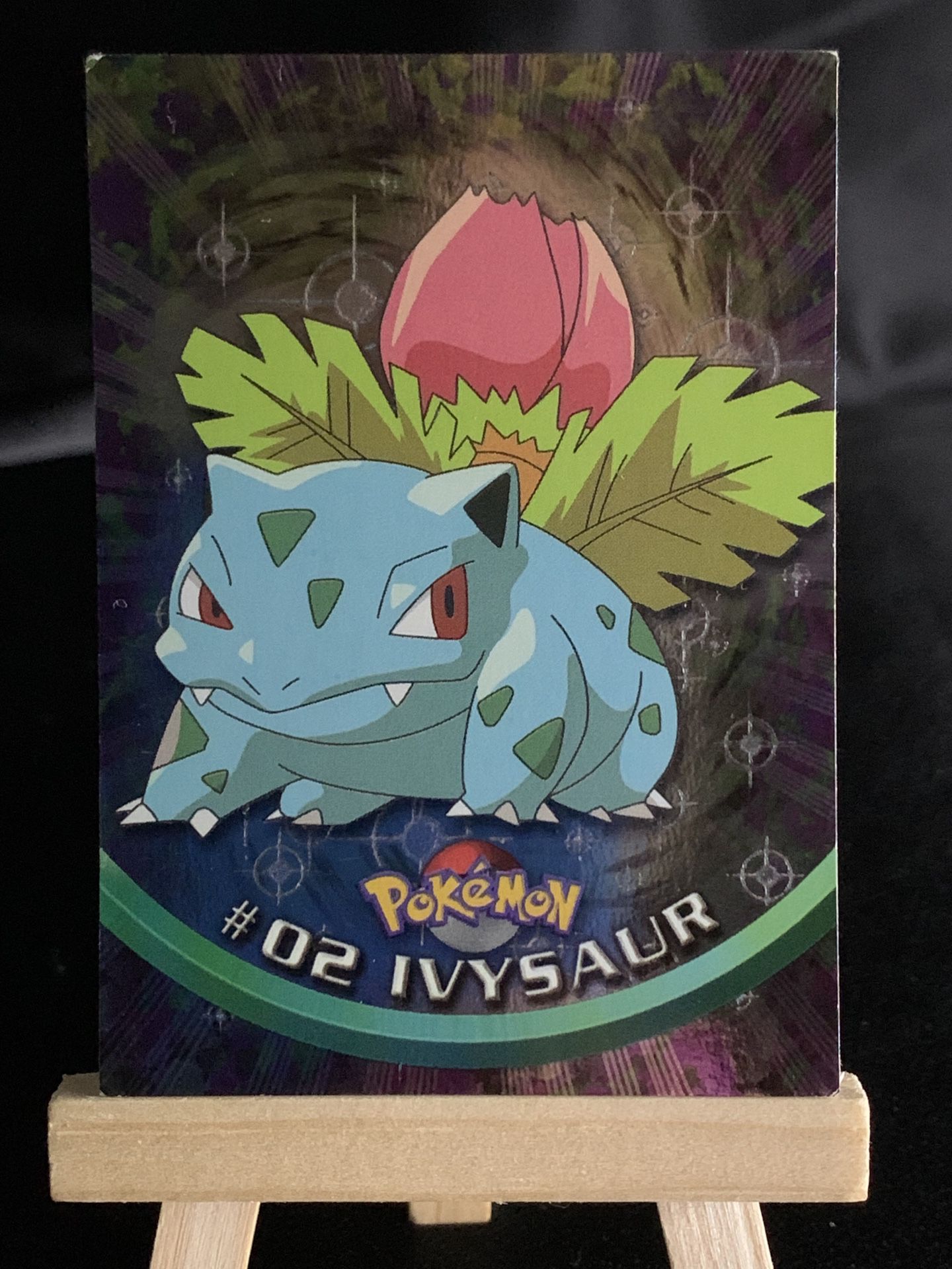 Pokémon Card | IVYSAUR | #02 | Topps | HOLO Rare | NM |