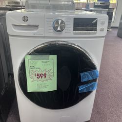 Washer White Front Load New And 1 Year Warranty 