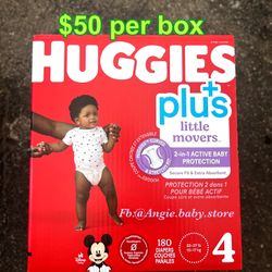 Huggies Little Movers Size 4 Plus