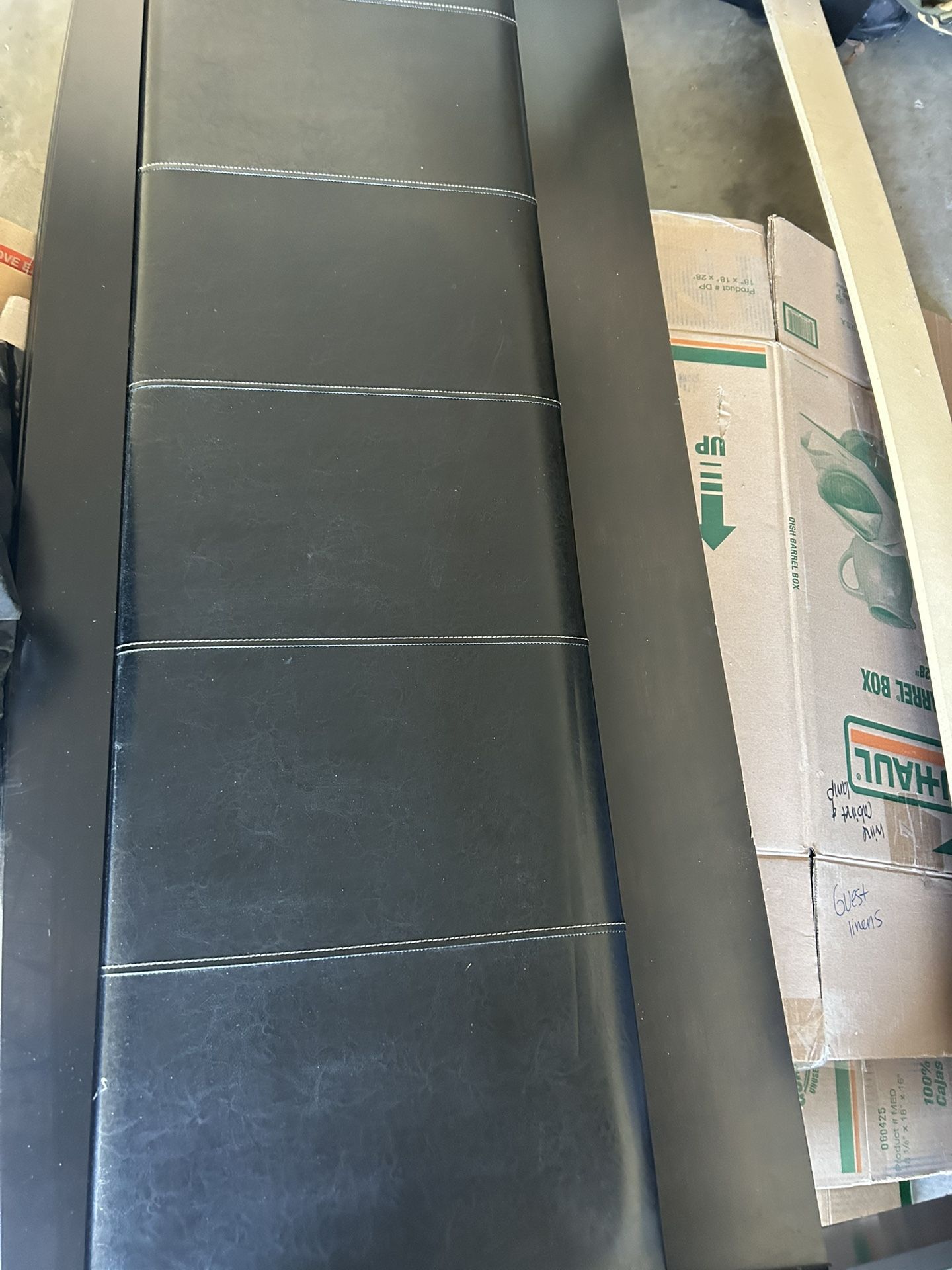 King Sleigh Bed Headboard