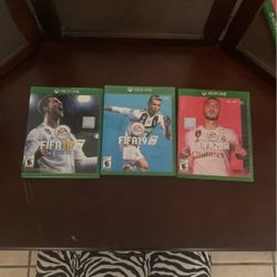 Xbox One Fifa 18,19, and 20