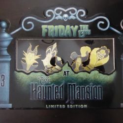Disney Trading Pins 53646 WDW - Friday the 13th at the Haunted Mansion - Box Set