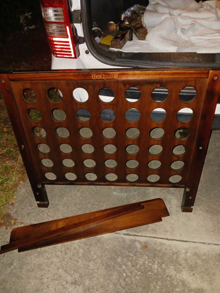 Giant Size Wood Go Sports Family Game No Pieces Have Order Checkers Pcs On Line There 9.99 Sell 20 Firm