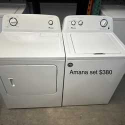 Amana Washer Dryer 